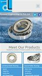 Mobile Screenshot of dynamicbearings.com